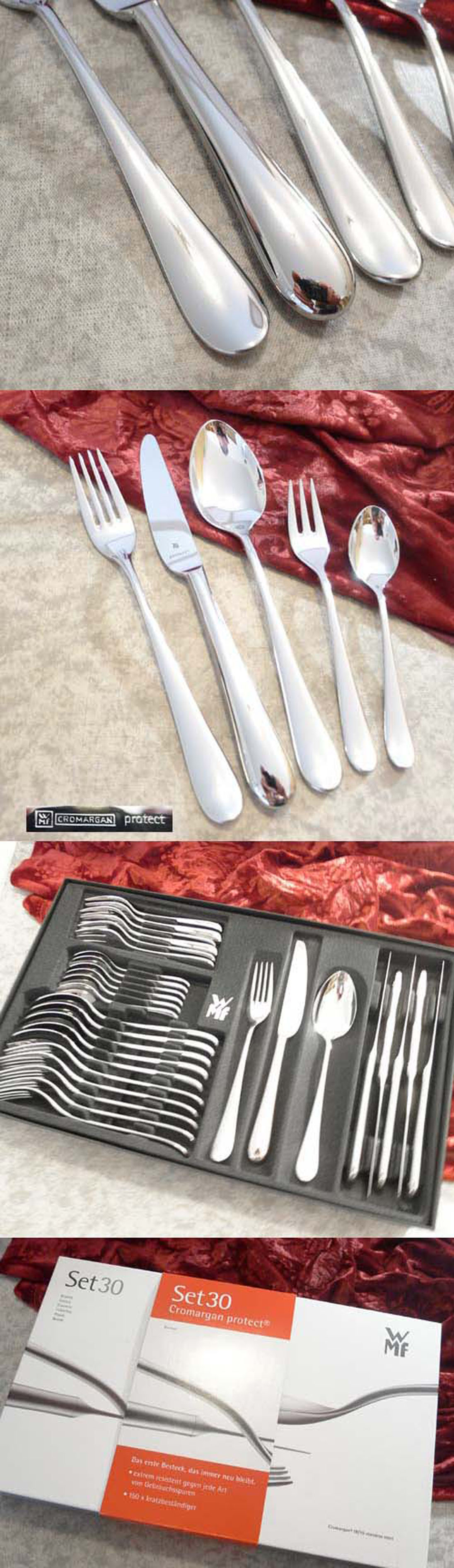 WMF Merit Protect 30 tlg 6 Personen Cromargan NEU