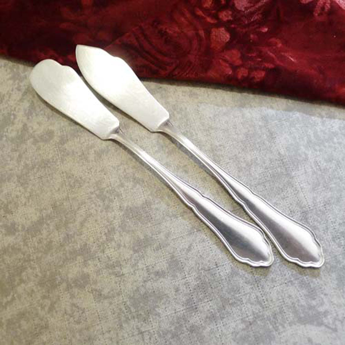 Wellner 356 Alice Butter- und Käsemesser 90 versilbert