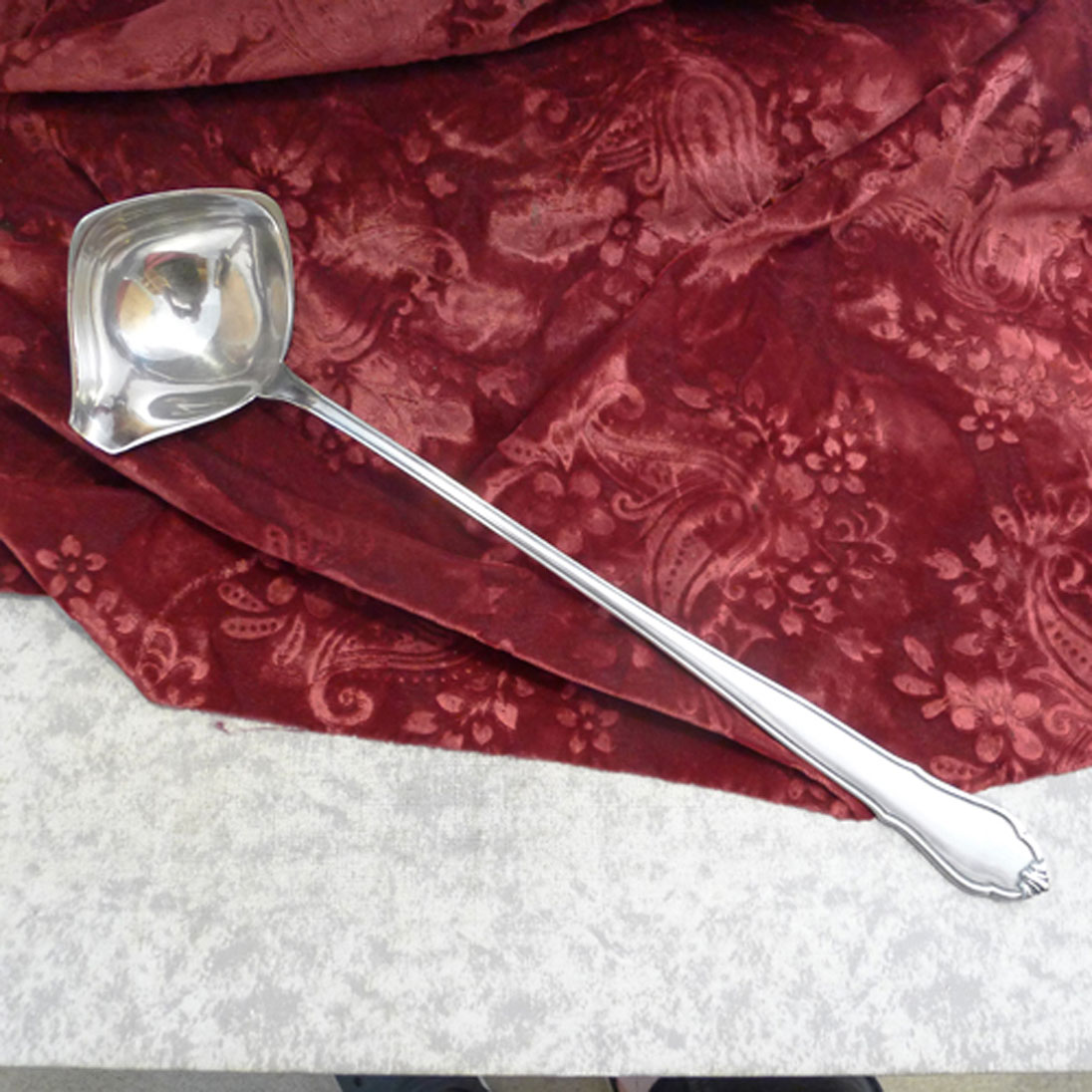 Wellner 555 Eroica Punschkelle 41cm 90 versilbert