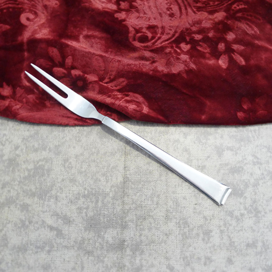 WMF 2500 Art Deco Fleischgabel 90 versilbert