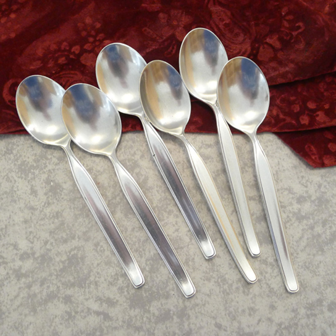 Wilkens Annette 6 Tafellöffel 19,8cm 90 versilbert