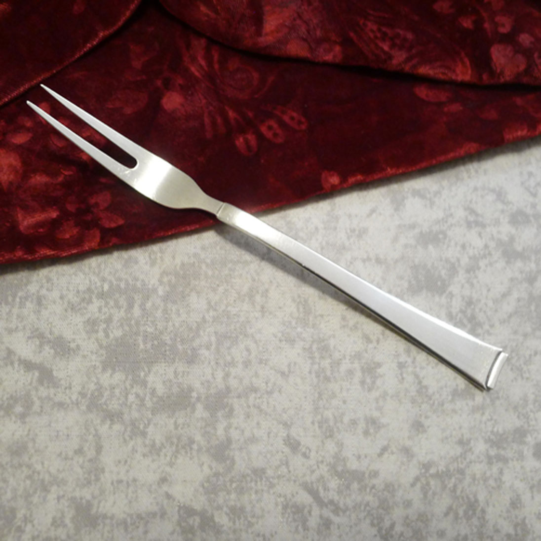 WMF 2500 Art Deco Fleischgabel 90 versilbert