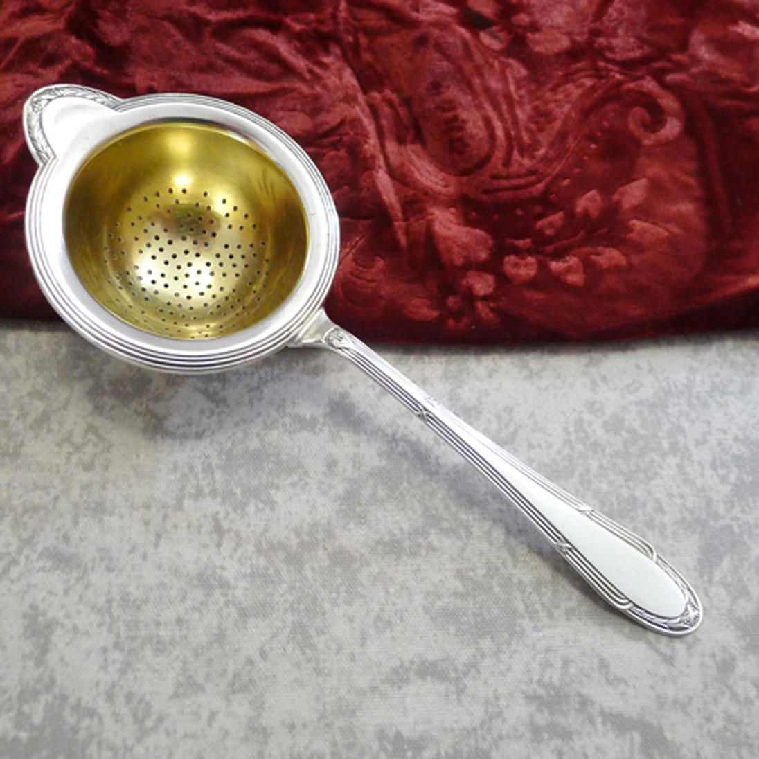 WMF 200 Kreuzband Teesieb versilbert