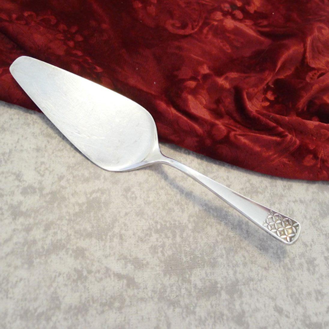 Bruckmann 771 Petite Fleur Tortenheber 90 versilbert