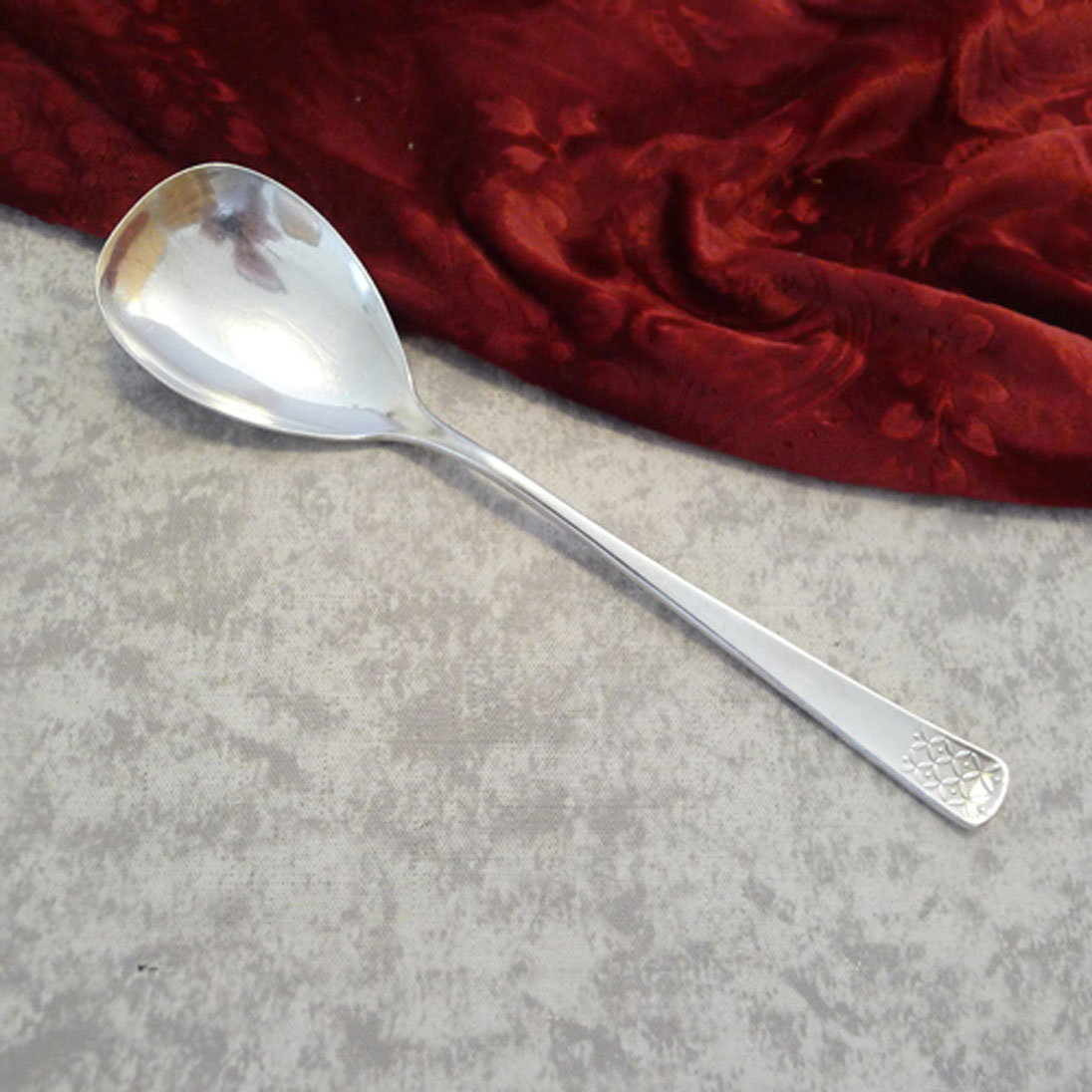 Bruckmann 771 Petite Fleur Kompottlöffel 90 versilbert