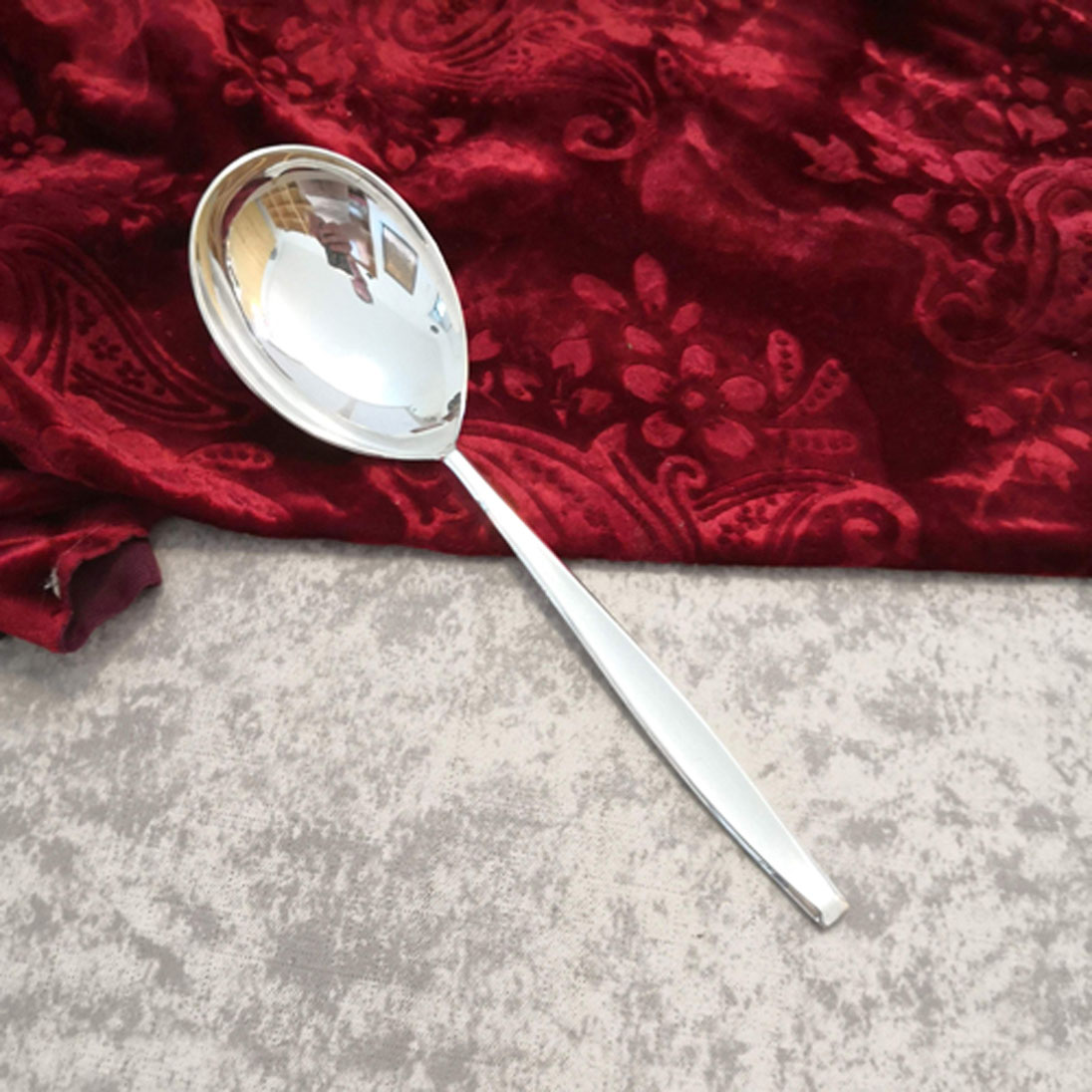 BSF 109 Madame Kartoffellöffel 90 versilbert