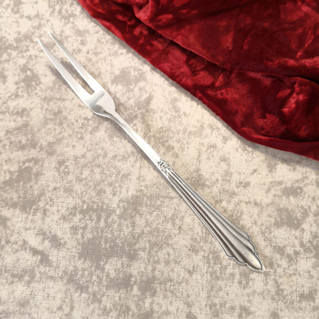 WMF 900 Fächer Fleischgabel 90 versilbert