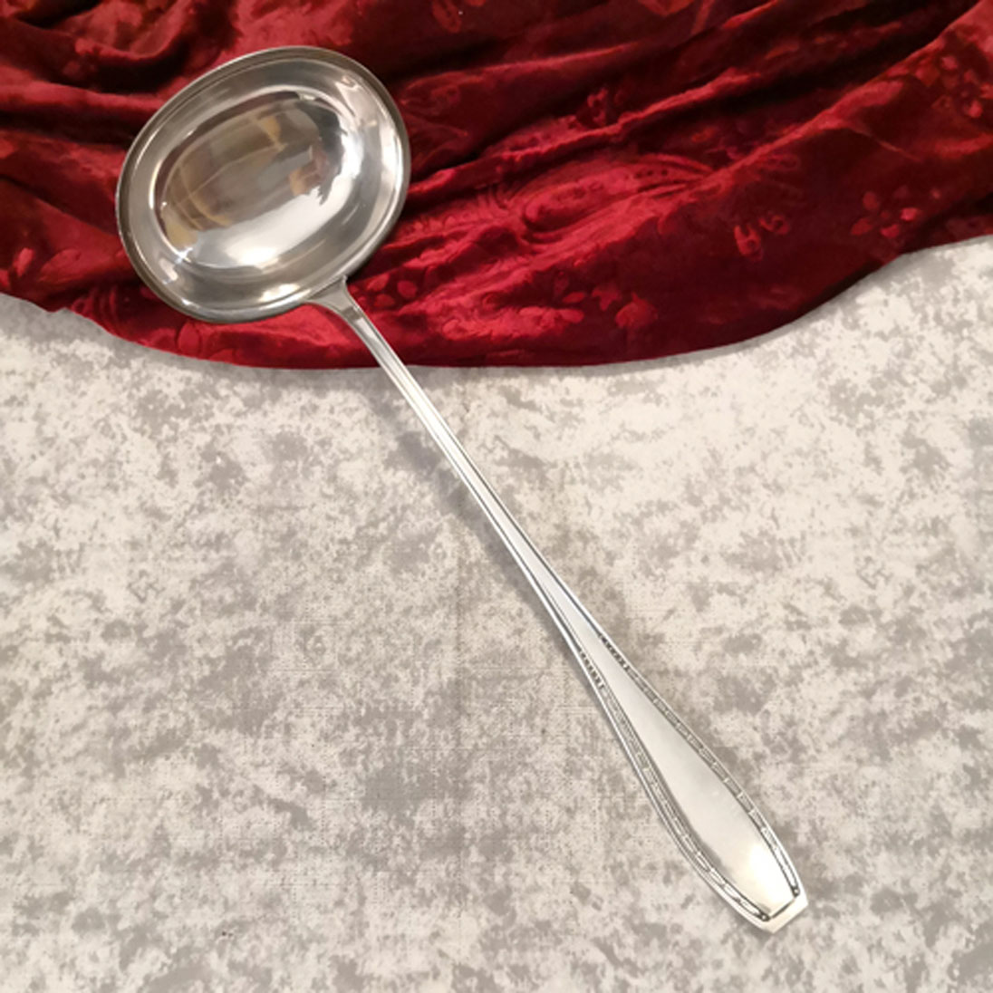 Wellner 284 Suppenkelle 90 versilbert