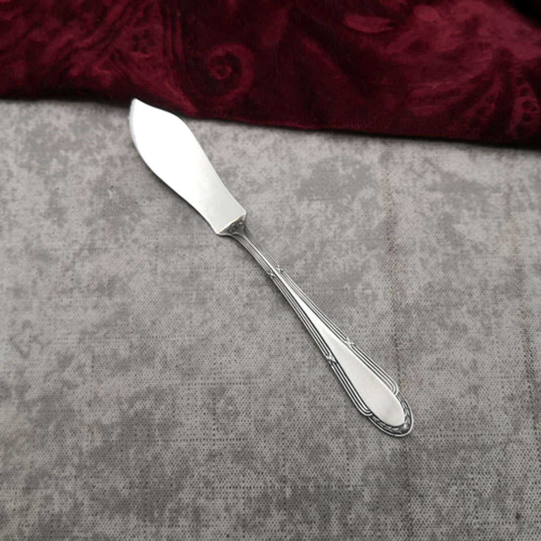 WMF 200 Kreuzband kleines Buttermesser versilbert