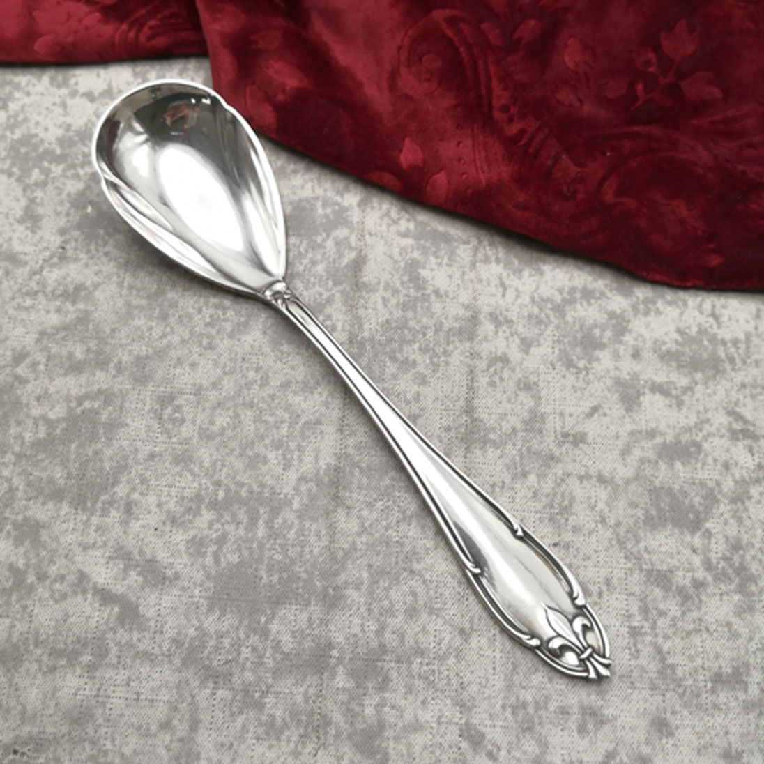 Wellner 406 Lilian Kompottlöffel 90 versilbert