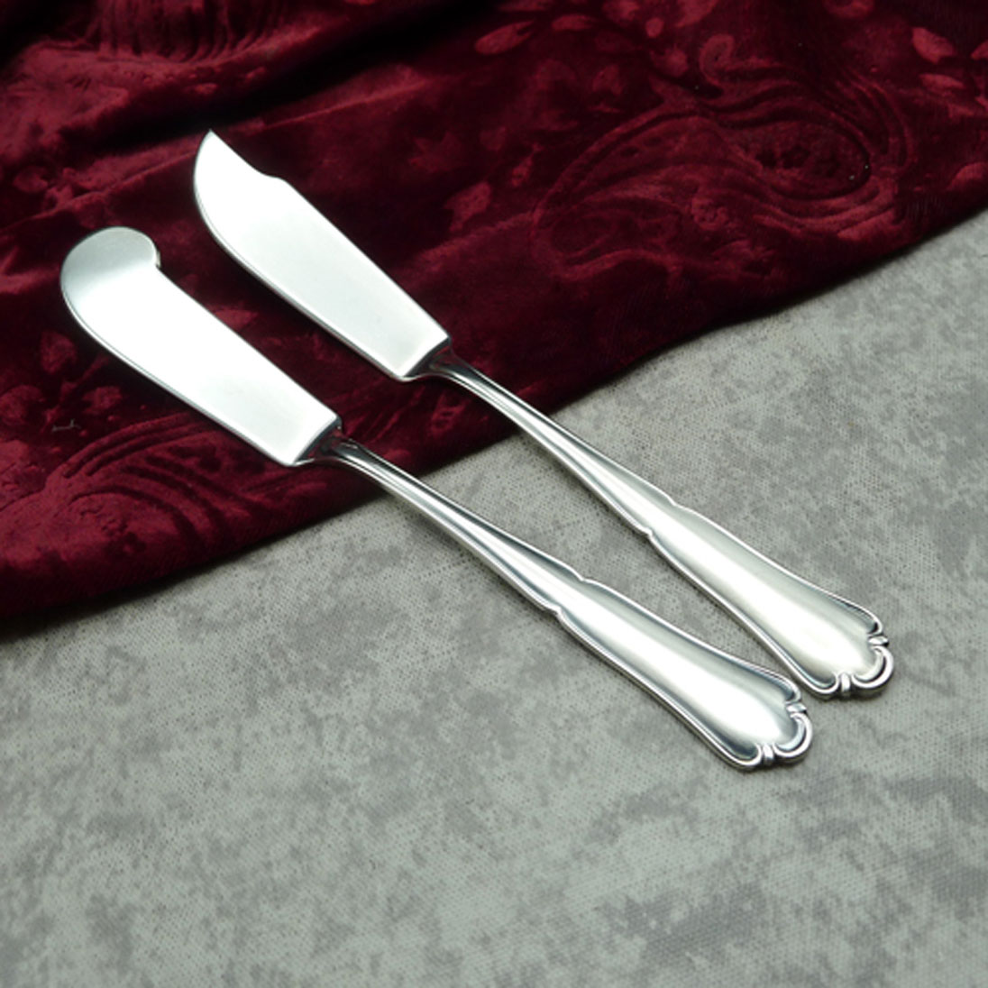 Bruckmann 700 Solitude Butter- und Käsemesser 90 versilbert