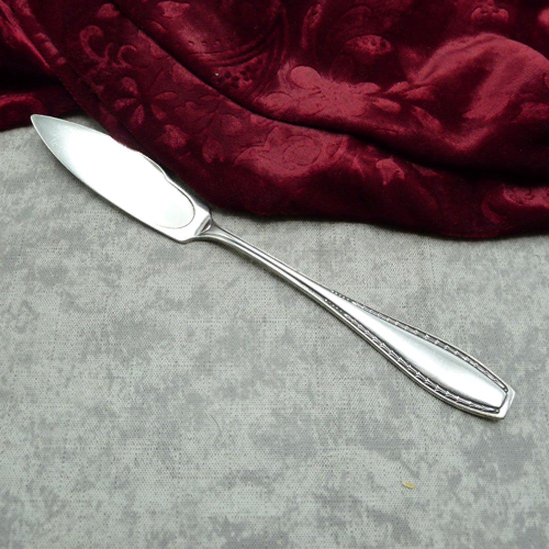 Wellner 284 Buttermesser 90 versilbert