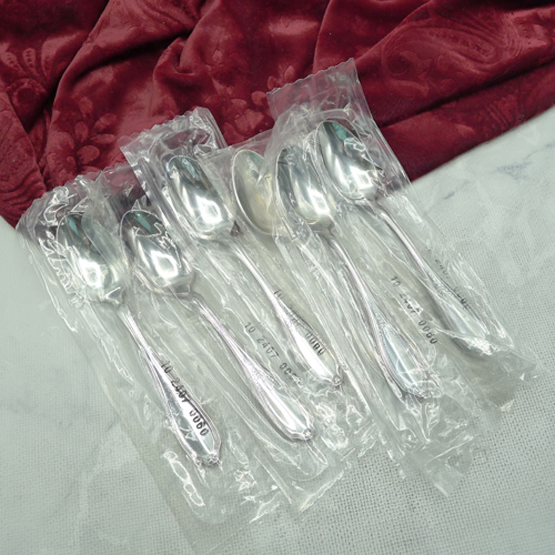 WMF Englische Rose 6 Kaffeelöffel 13,2cm 90 versilbert