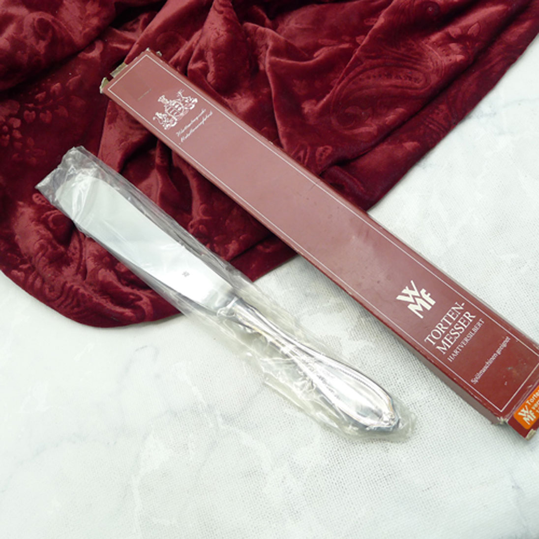 WMF Englische Rose Tortenmesser 90 versilbert