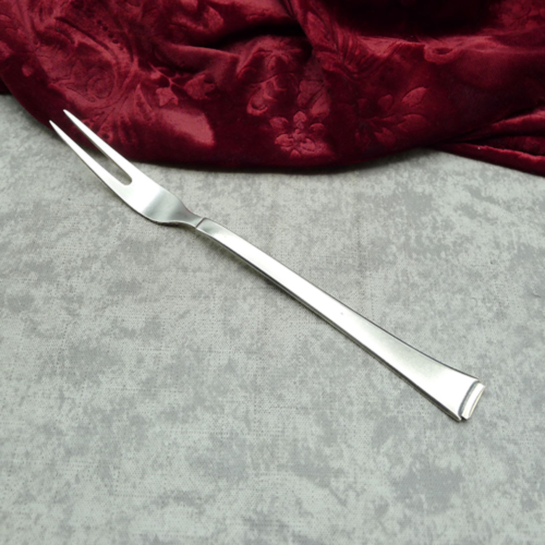 WMF 2500 Art Deco Fleischgabel 90 versilbert