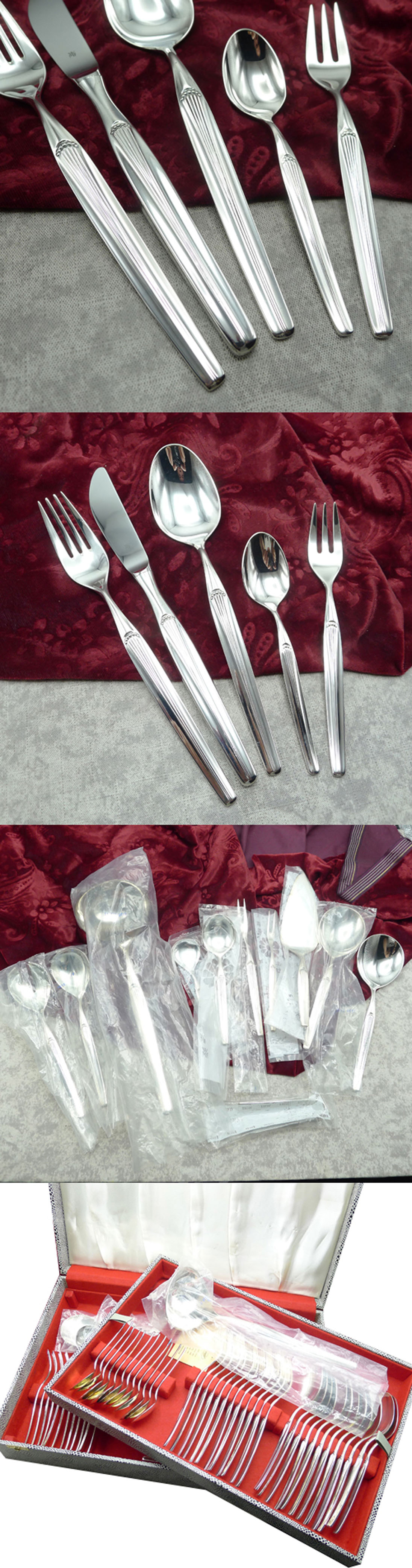 WMF Paris Besteck eine Person 5 teilig 90 versilbert 