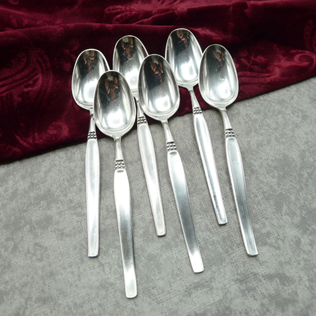 Robbe & Berking Royal 6 Kaffeelöffel 90 versilbert