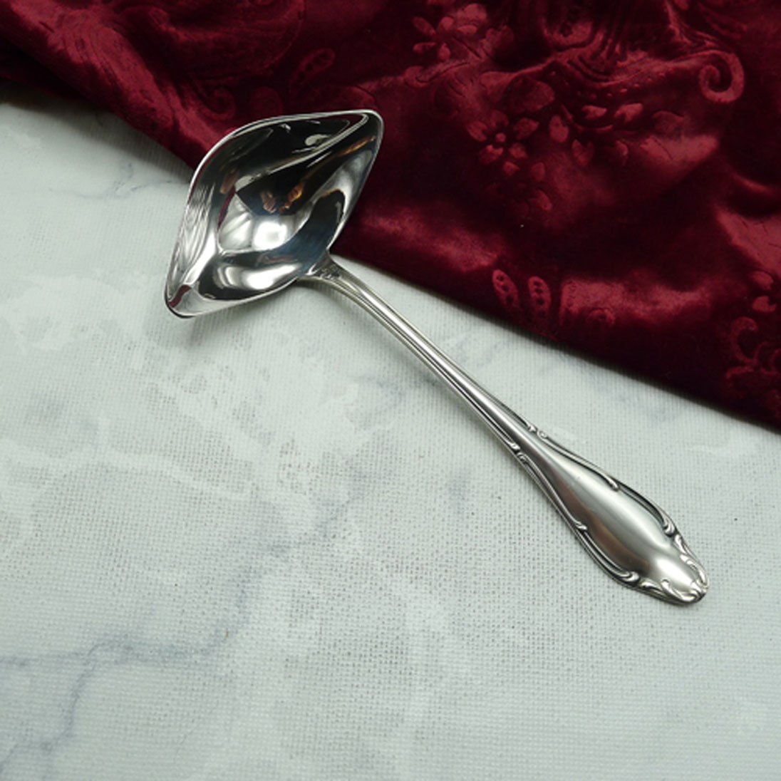 Wellner 398 Mozart Saucenkelle 90 versilbert NEU