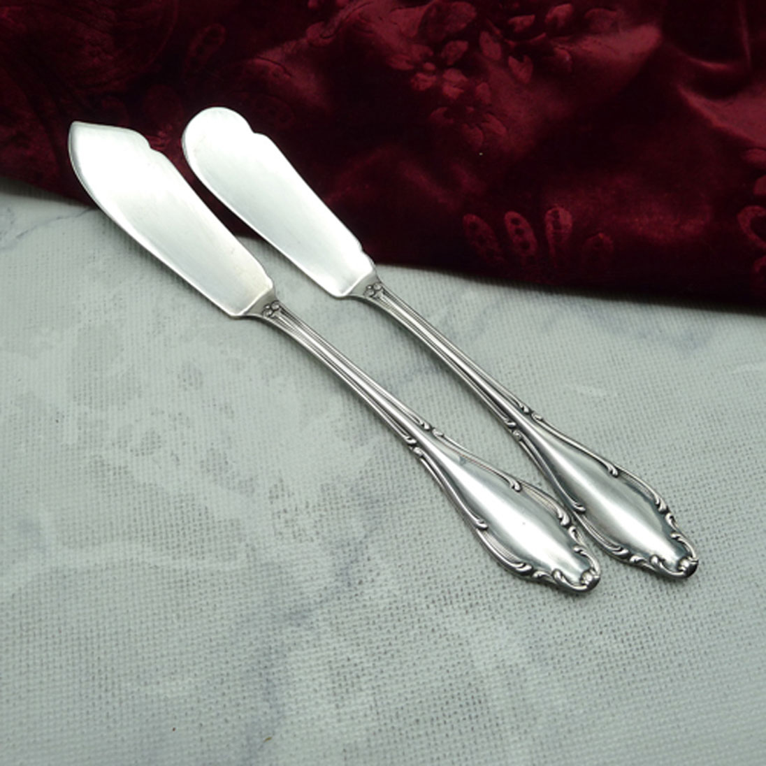 Wellner 398 Mozart Butter- und Käsemesser 90 versilbert NEU