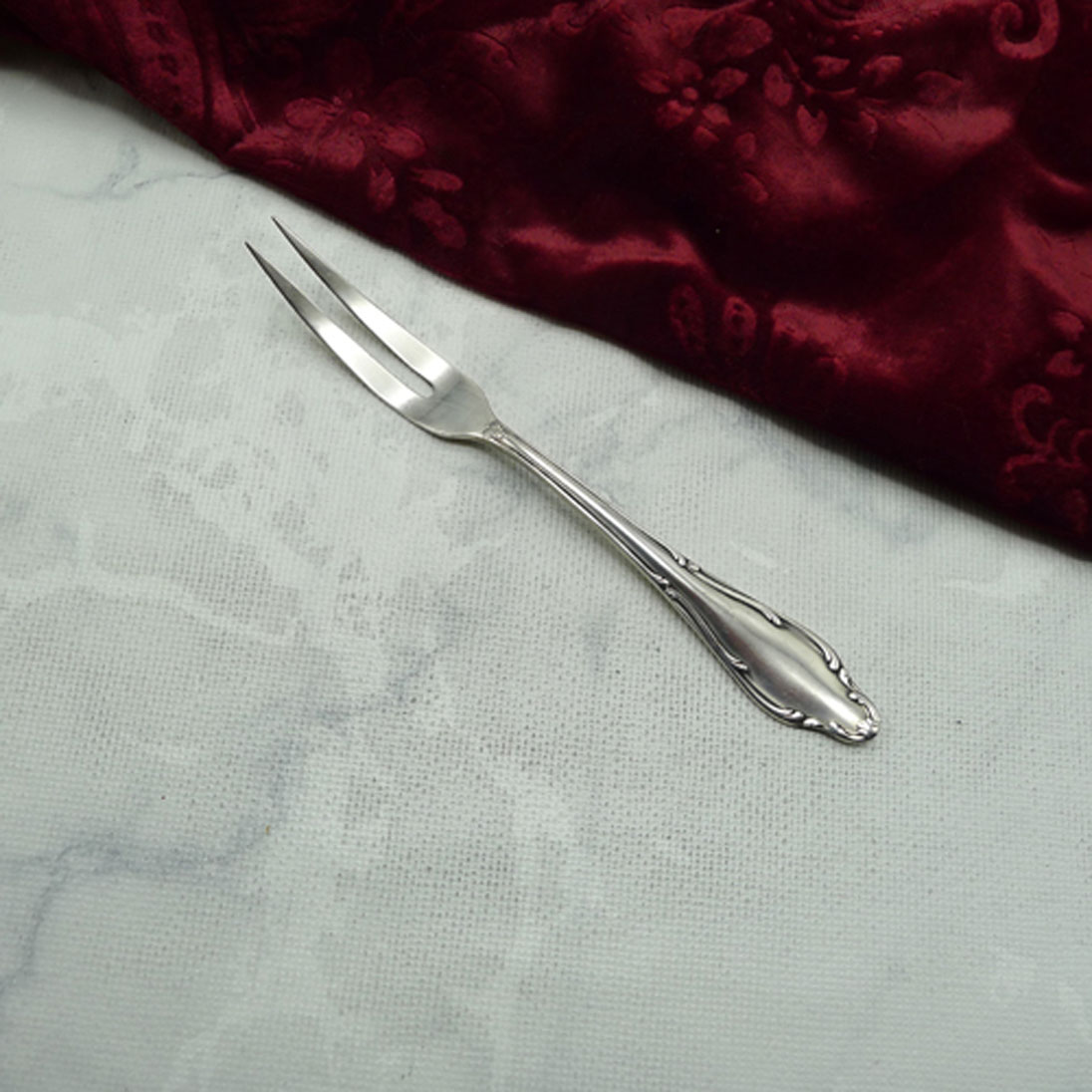 Wellner 398 Mozart Fleischgabel 90 versilbert NEU