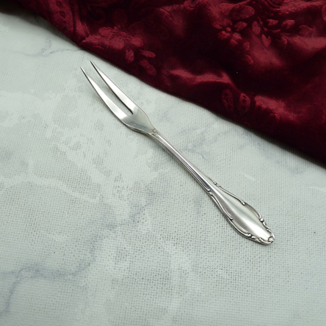 Wellner 398 Mozart Fleischgabel 90 versilbert NEU