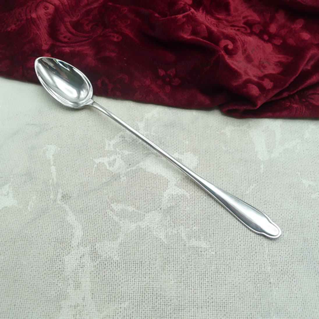 Wellner Chippendale Limonadenlöffel 90 versilbert