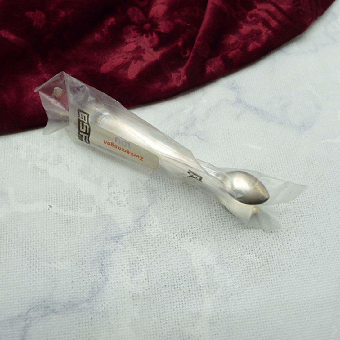 BSF 100 Zuckerzange 90 versilbert