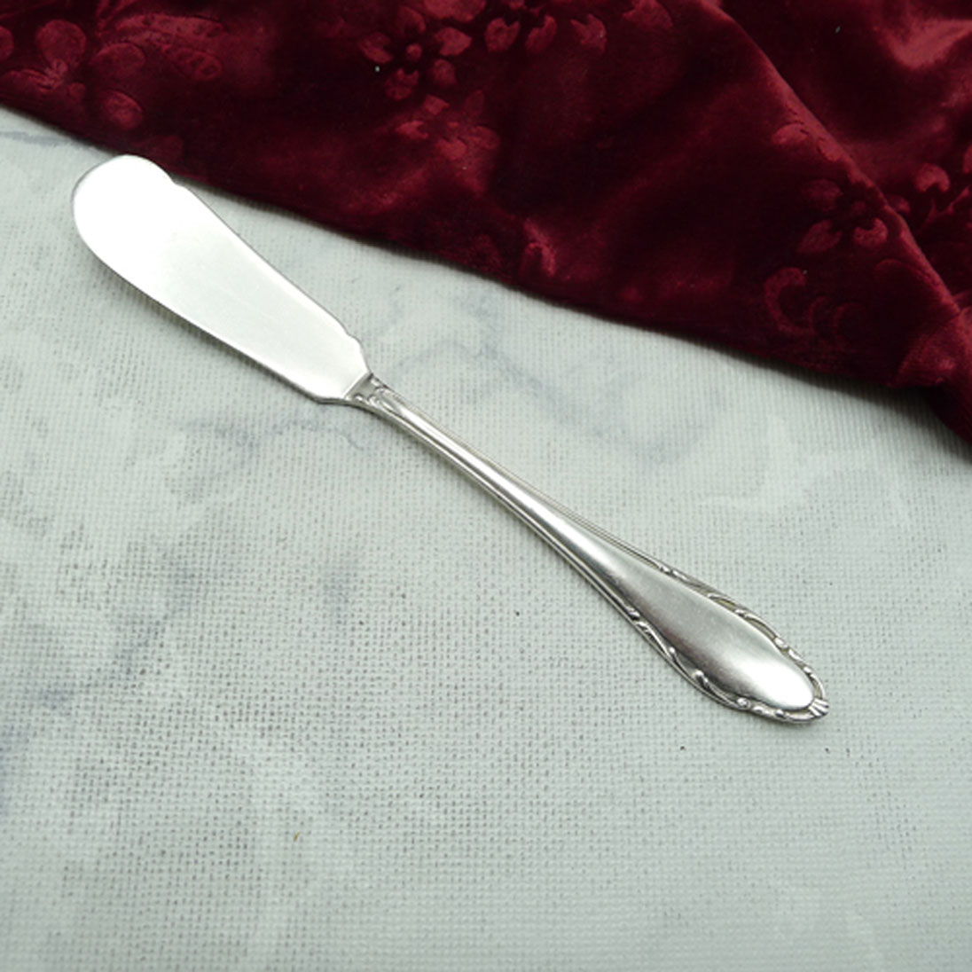 Wellner 410 Salzburg Buttermesser 90 versilbert