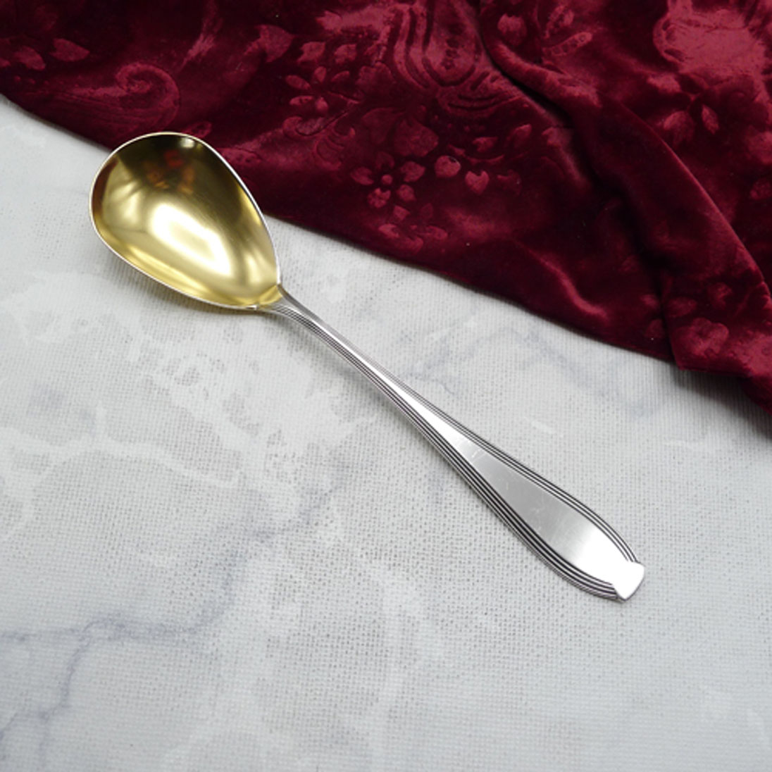 WMF 82/300 Jugendstil Kompottlöffel versilbert