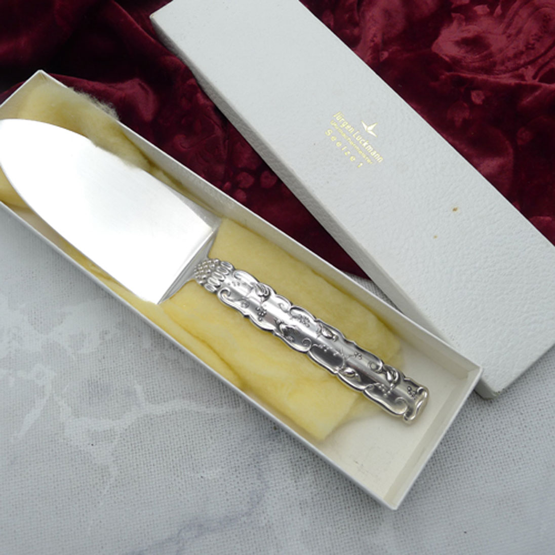 Bruckmann Atelier Entwurf 21784 Tortenheber 22,8cm 90 versilbert