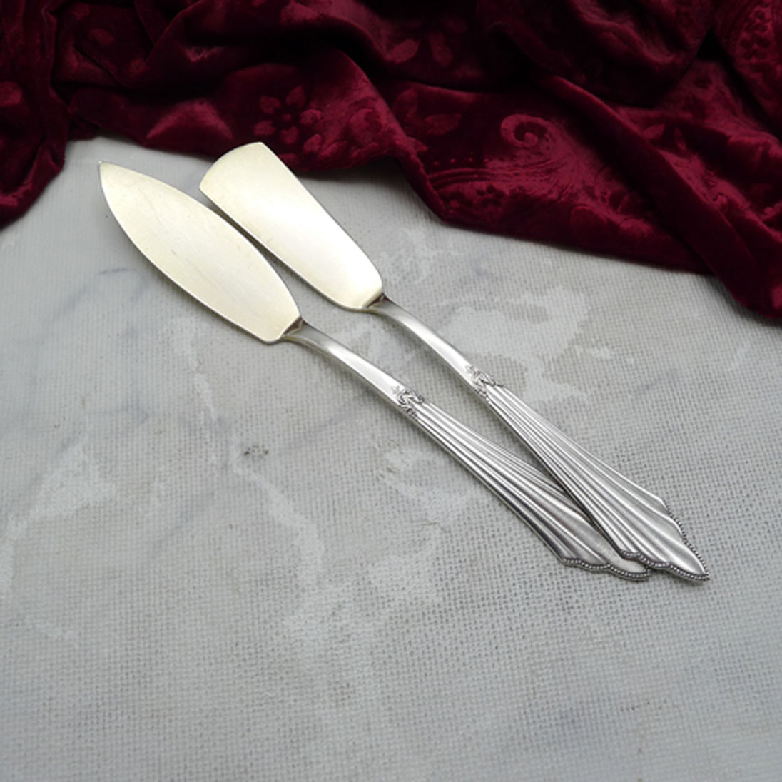 WMF 900 Fächer Butter und Käsemesser Schwalbe 90 versilbert