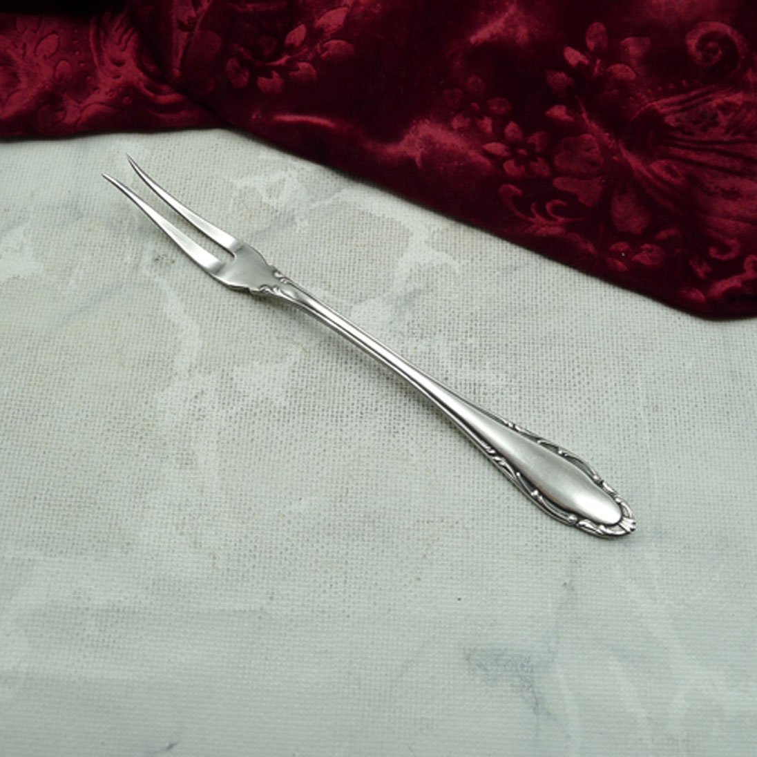Wellner 410 Salzburg Fleischgabel  90 versilbert