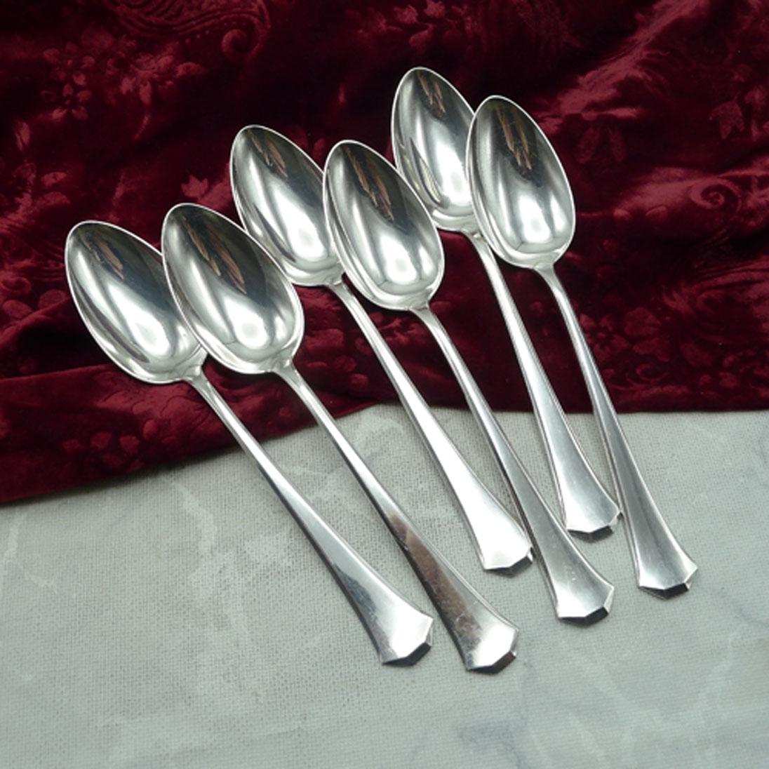 WMF 600 6 Tafellöffel 20,9cm 90 versilbert
