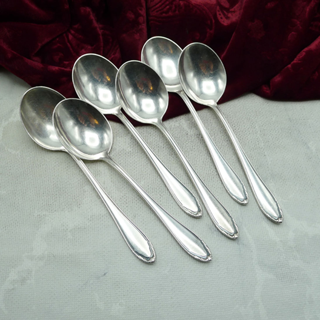BSF 91 6 Tassenlöffel 15,2cm 90 versilbert