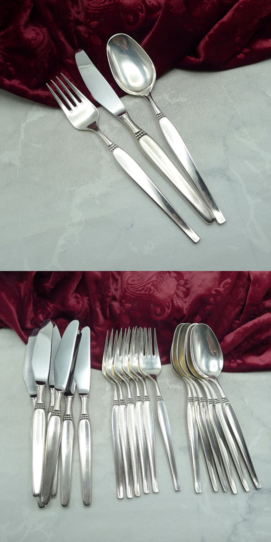 Robbe & Berking Royal Tafelbesteck 6 Personen 90 versilbert