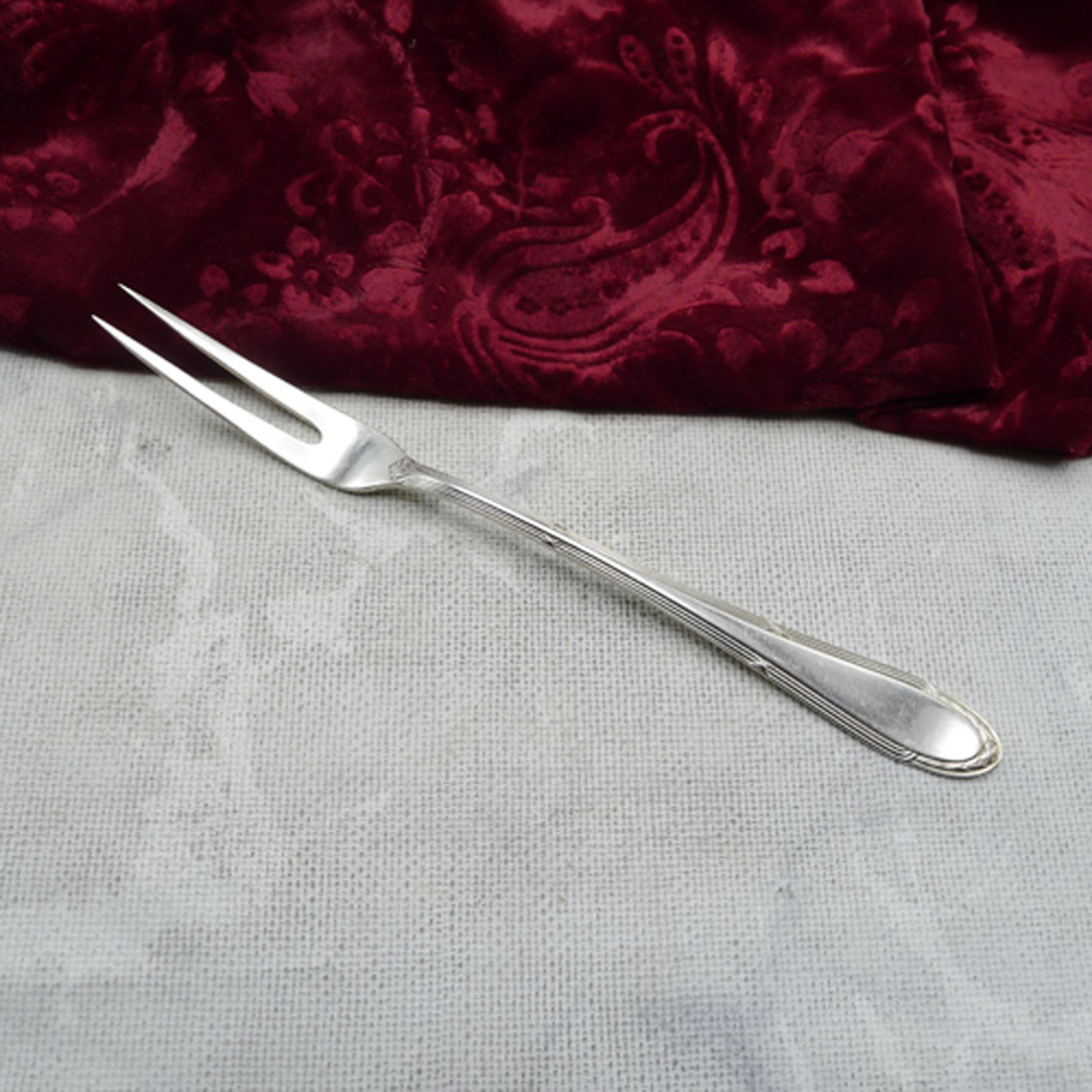 WMF 200 Kreuzband Fleischgabel 90 versilbert