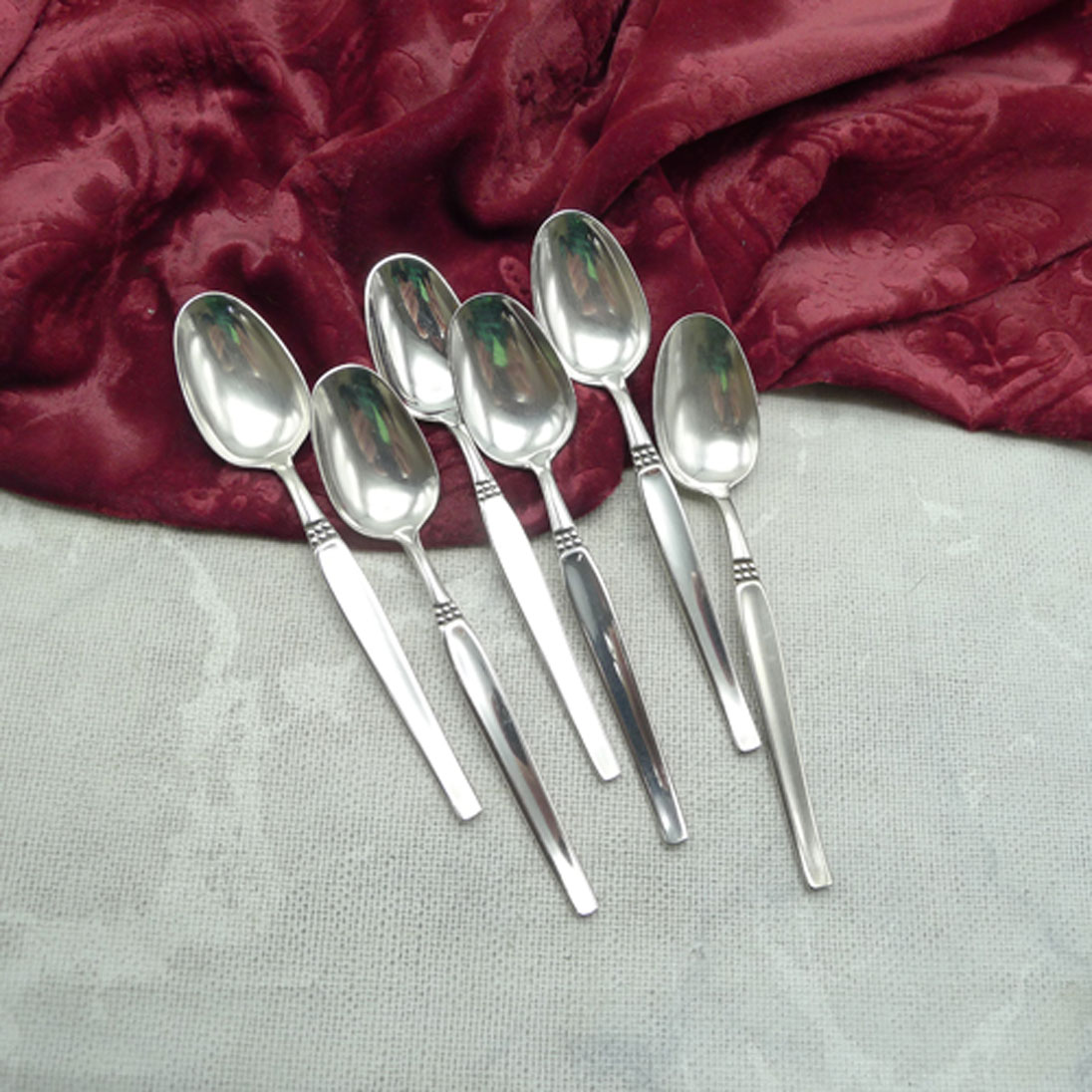 Robbe & Berking Royal 6 Kaffeelöffel 90 versilbert