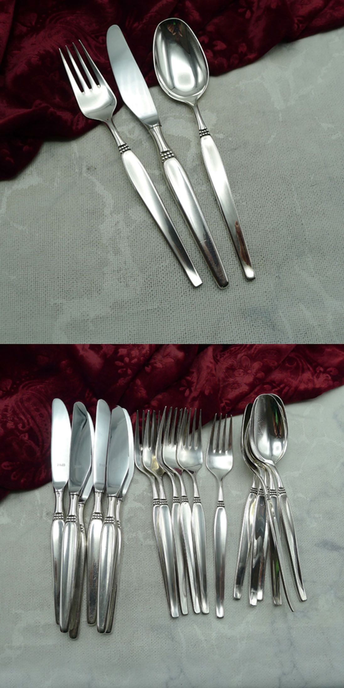 Robbe & Berking Royal Tafelbesteck 6 Personen 90 versilbert