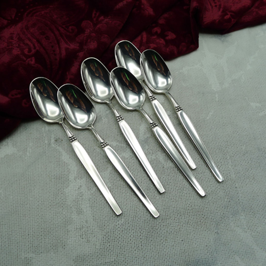 Robbe & Berking Royal 6 Kaffeelöffel 90 versilbert