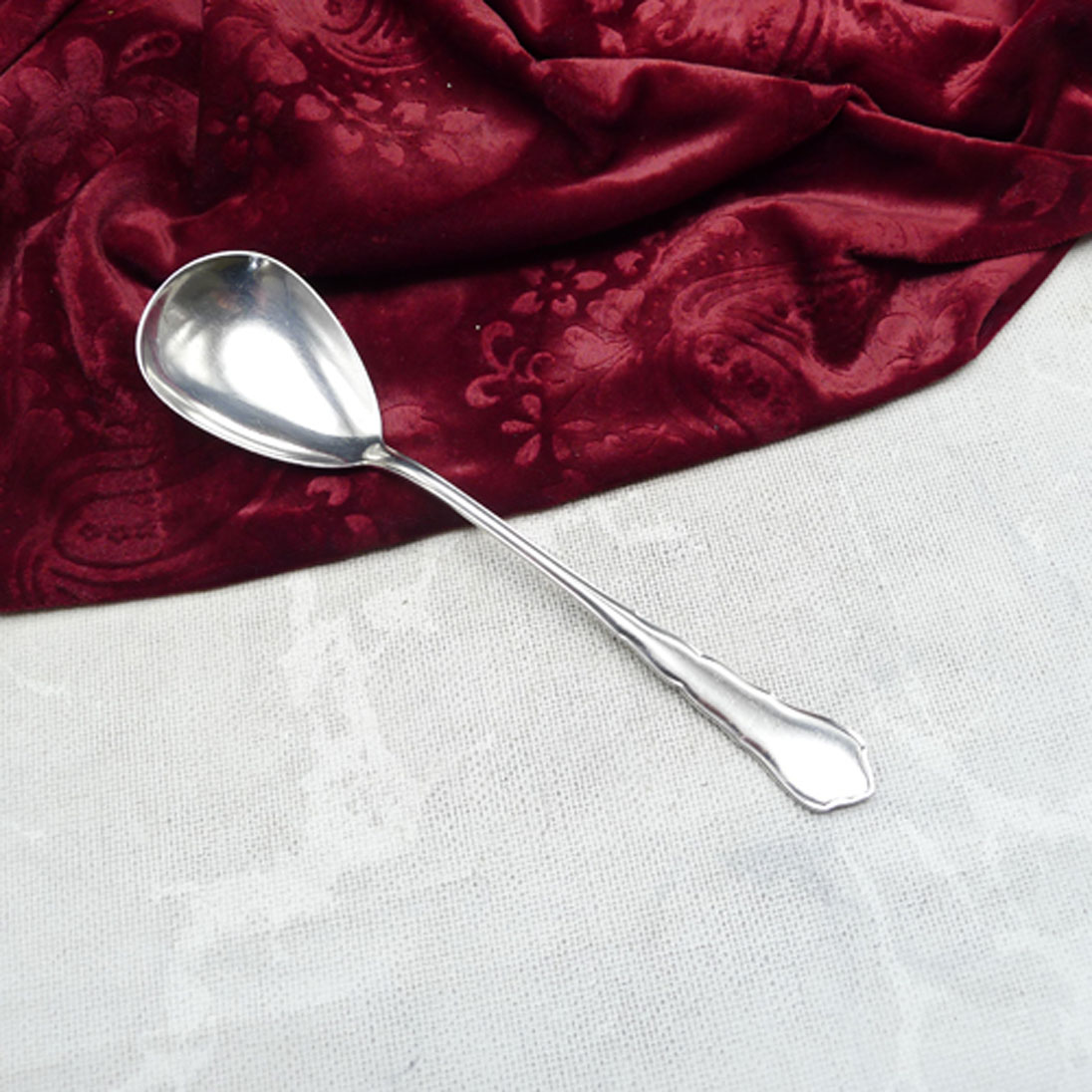 WMF 2100 Chippendale Kompottlöffel 90 versilbert