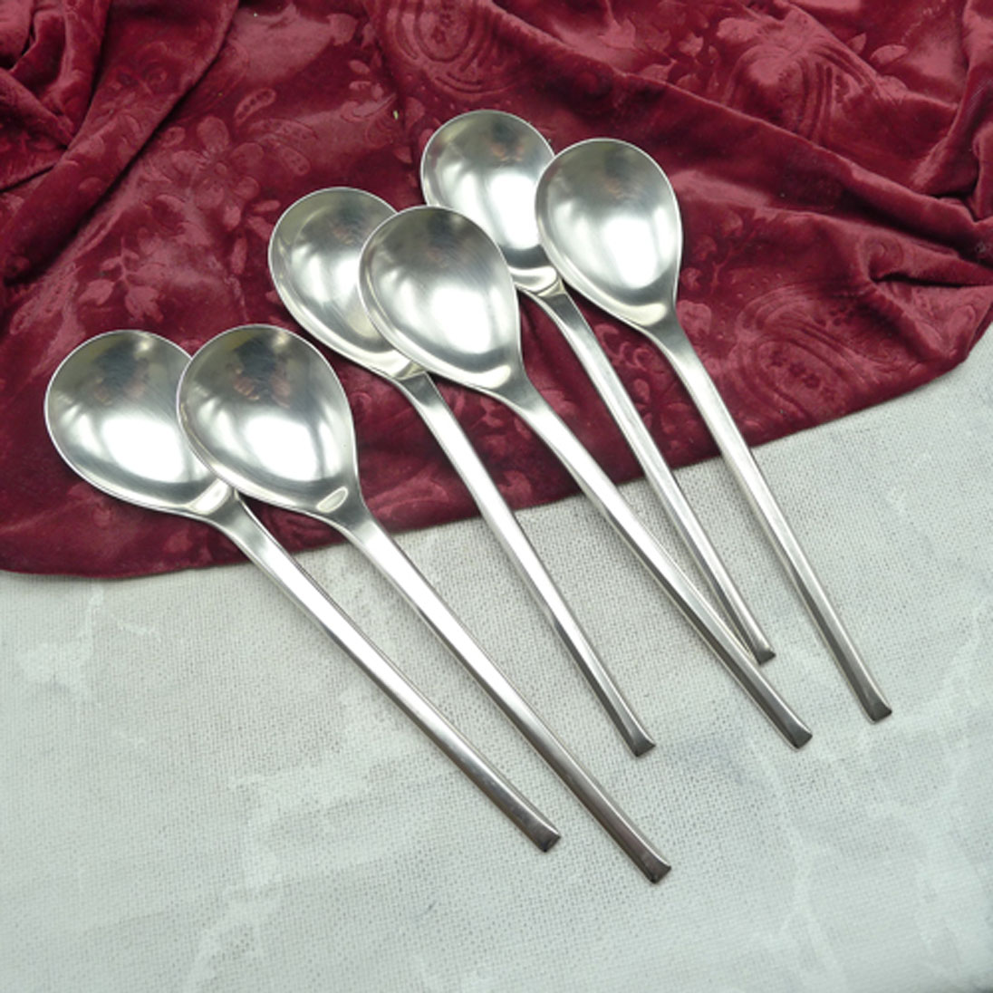 WMF Helsinki 6 Kompottlöffel 20cm 90 versilbert
