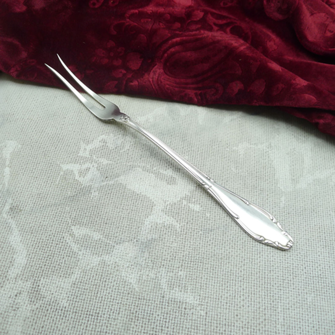 Wellner 398 Mozart Fleischgabel 90 versilbert