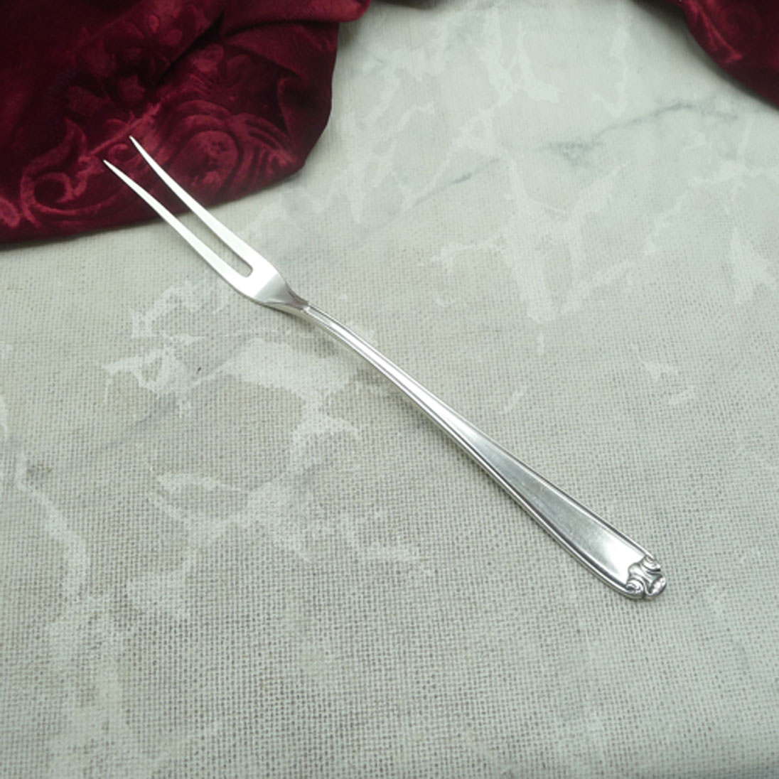 Wilkens 1514 Fleischgabel 90 versilbert