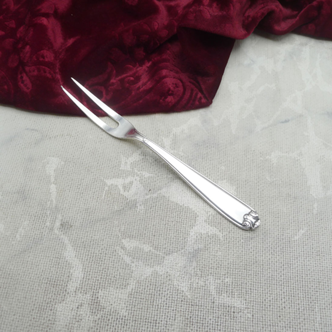 Wilkens 1514 Fleischgabel 90 versilbert