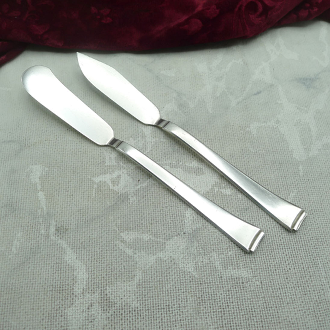 WMF 2500 Art Deco Butter- & Käsemesser 90 versilbert
