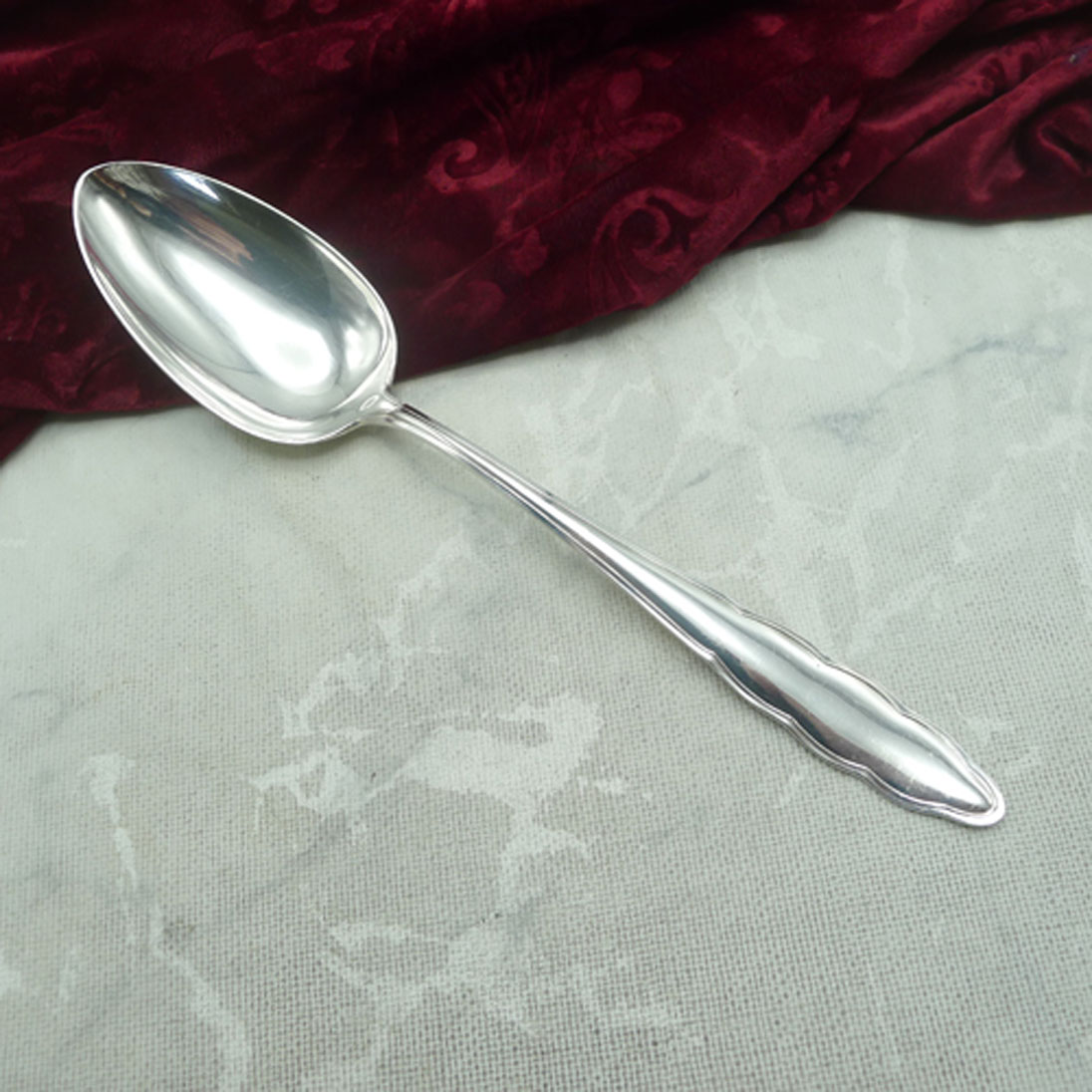 WMF 1500 Chippendale Gemüselöffel 90 versilbert
