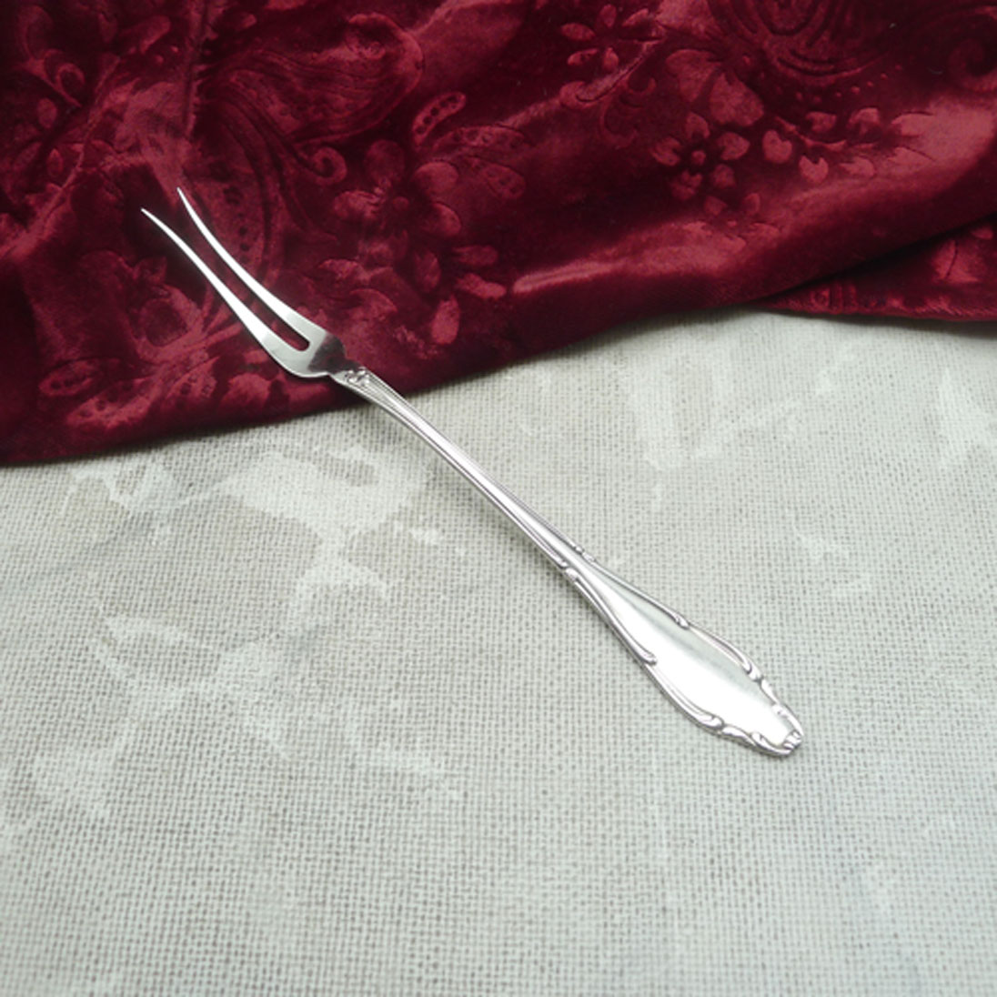 Wellner 398 Mozart Fleischgabel 90 versilbert