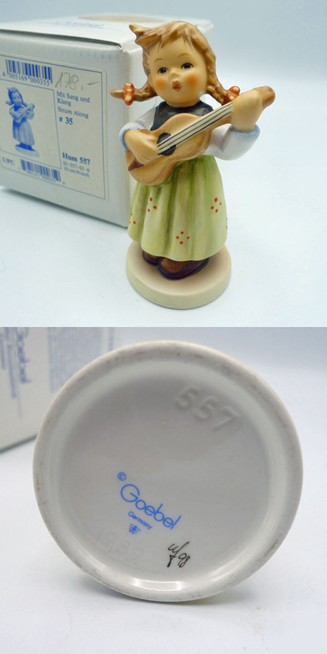 Hummel Figur Hum 557 Mit Sang und Klang - Strum Along - OVP