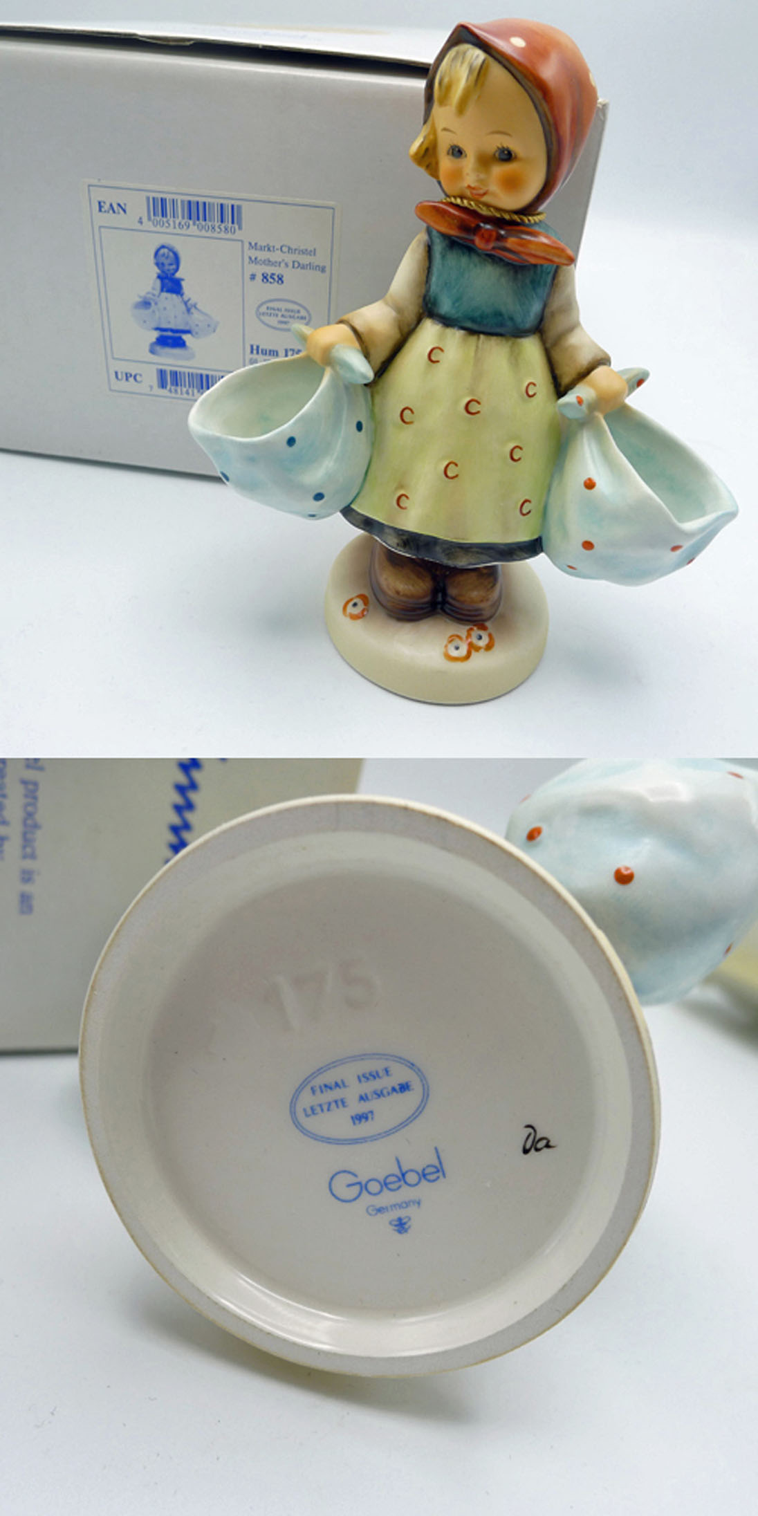 Hummel Figur Hum 175 Markt-Christel - Mother's Darling - OVP