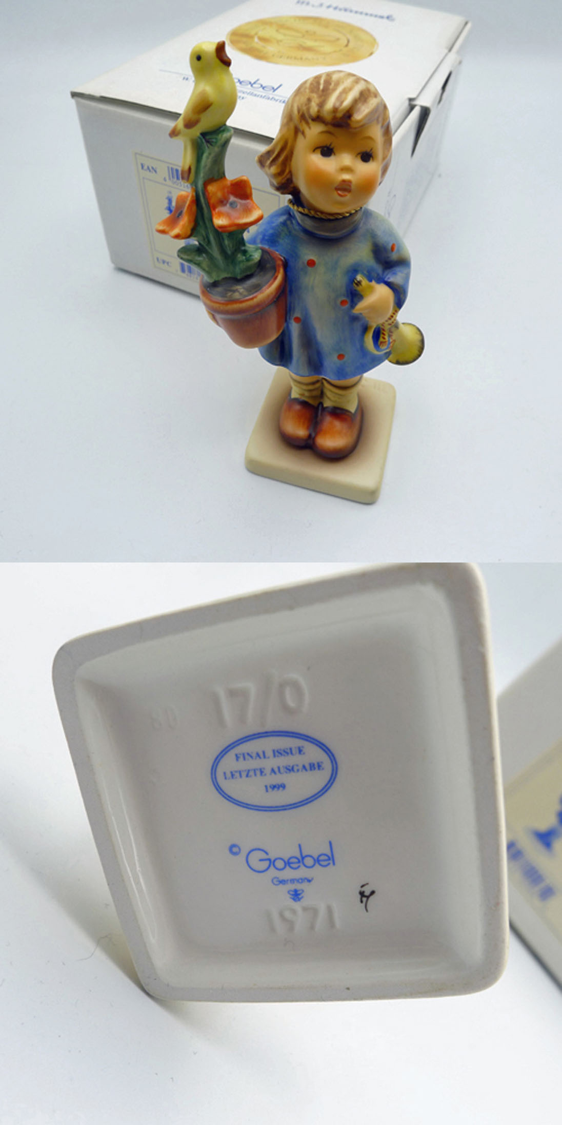 Hummel Figur Hum 17 Ich gratuliere - Congratulations - OVP